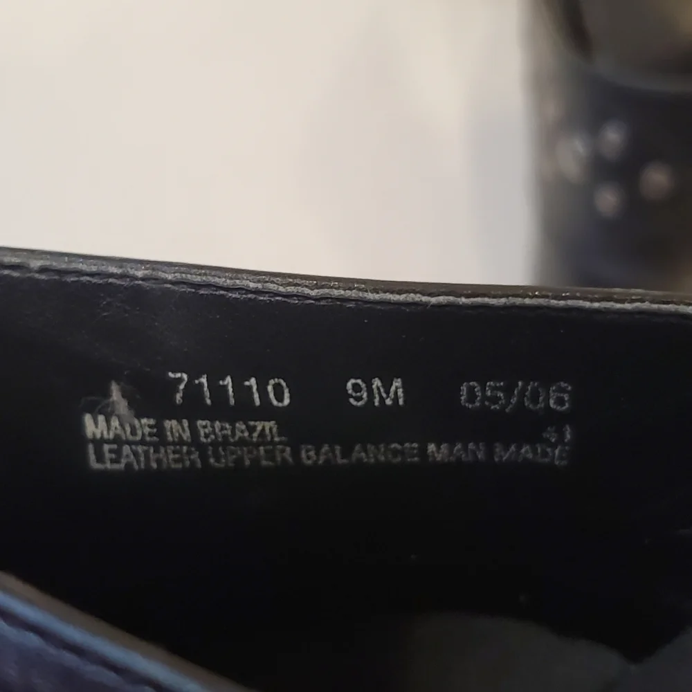 Clark Vintage Wonen's Black Slip-On Shoes Sz 9 - Picture 13 of 13